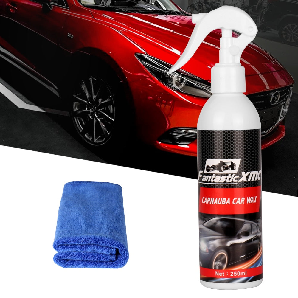 Nano Ceramic Spray Coating Car Polish Spray Sealant Top Coat Quick Nano-Coating 250ML Car Spray Wax Car Cleaning Polish for Car