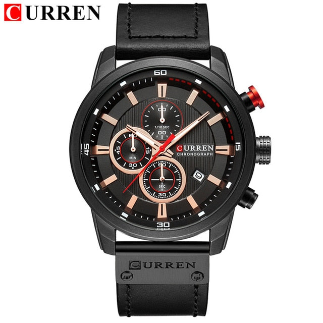 Top Brand Luxury Chronograph Quartz Watch Men Sports Watches Military Army Male Wrist Watch Clock CURREN relogio masculino