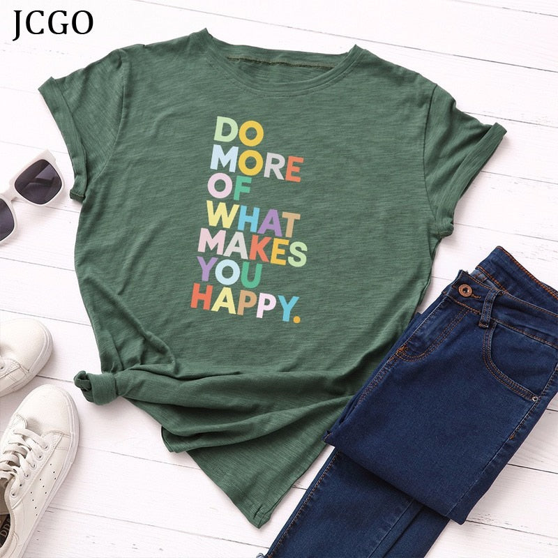 Women Summer Cotton Tshirt Plus Size 5XL Short Sleeve Fashion  Print t-shirts Loose Casual Female Tee Shirt Tops