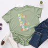 Women Summer Cotton Tshirt Plus Size 5XL Short Sleeve Fashion  Print t-shirts Loose Casual Female Tee Shirt Tops