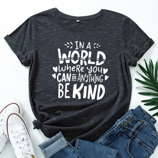 Summer Women T Shirt Cotton 5XL Plus Size Letters Print Short Sleeve O Neck Graphic Tees Tops Casual Tshirt Feminina