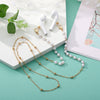 Anti-Lost Chains For AirPods Snake Imitation Pearl Glasses Lanyard Chain For Women Creative Metal Necklace Accessories Jewelry