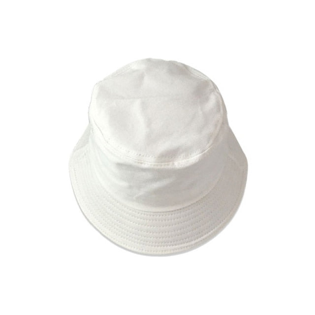 2021 Summer Bucket Hats Women Men's Panama Hat Double-sided Wear Fishing Hat Fisherman Cap for Boys/Girls Bob Femme Gorro MZ005