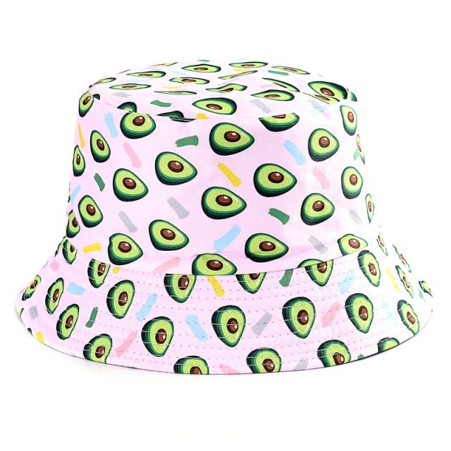 2021 Summer Cartoons Graffiti Bucket Hat For Women Men Outdoor Foldable Bob Fisherman Hat Girls Boys Gorros Panama eSun Hat