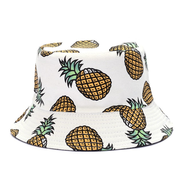 2021 Summer Cartoons Graffiti Bucket Hat For Women Men Outdoor Foldable Bob Fisherman Hat Girls Boys Gorros Panama eSun Hat